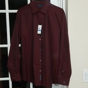 NWT!! Perry Ellis Long sleeve button down